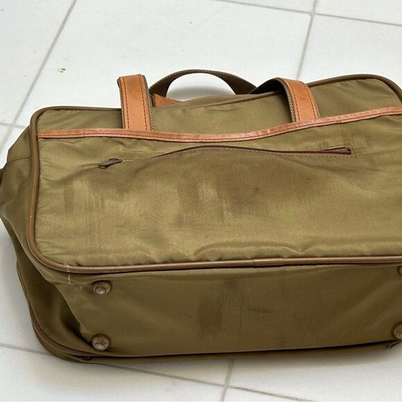Hartman Courier Bag leather and ballistic nylon. Classic tan - Picture 7 of 13